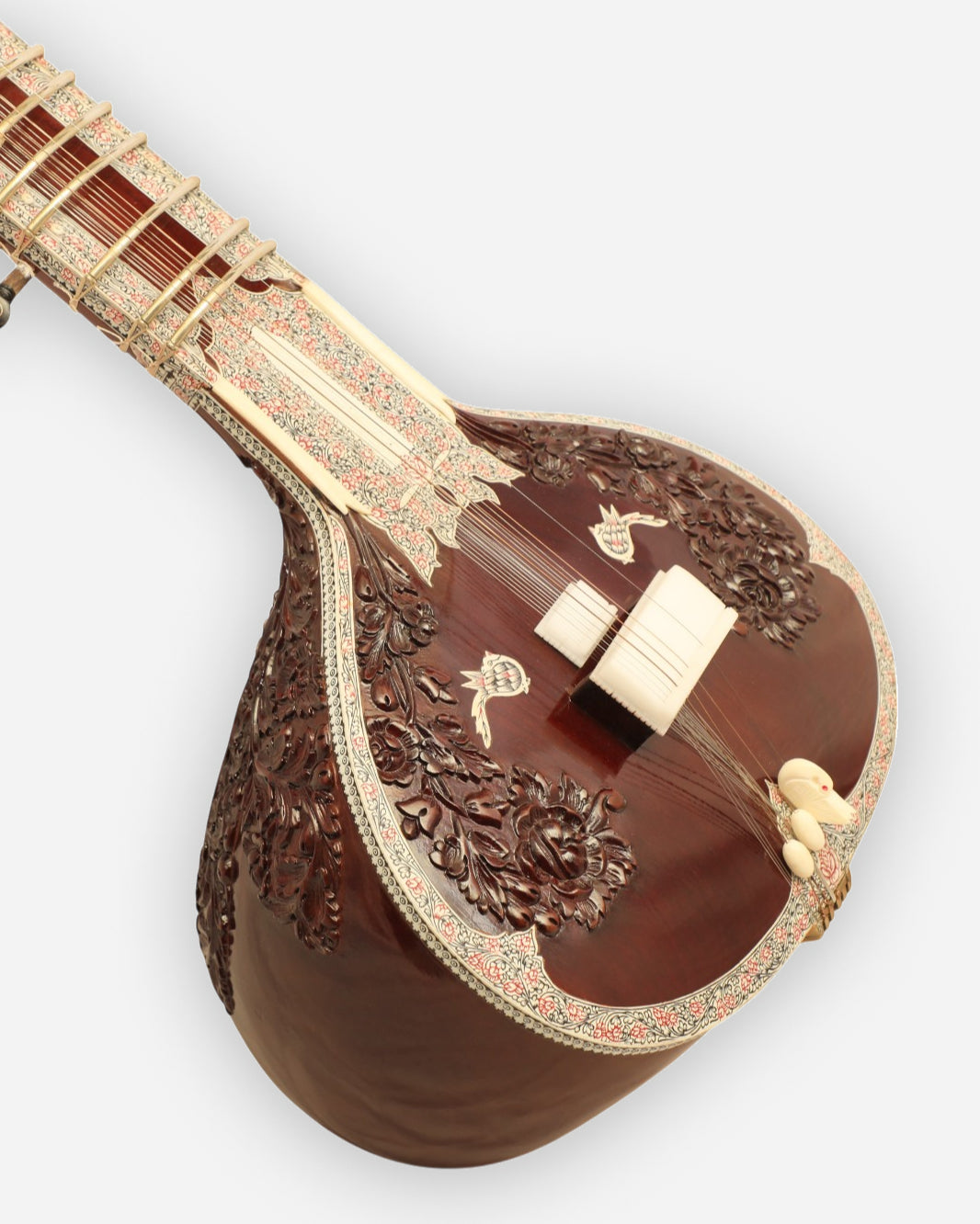 Handcrafted Professional Mini Sitar - by Sanjay Rikhiram Sharma