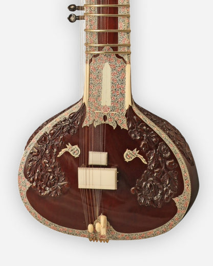 Handcrafted Professional Mini Sitar - by Sanjay Rikhiram Sharma