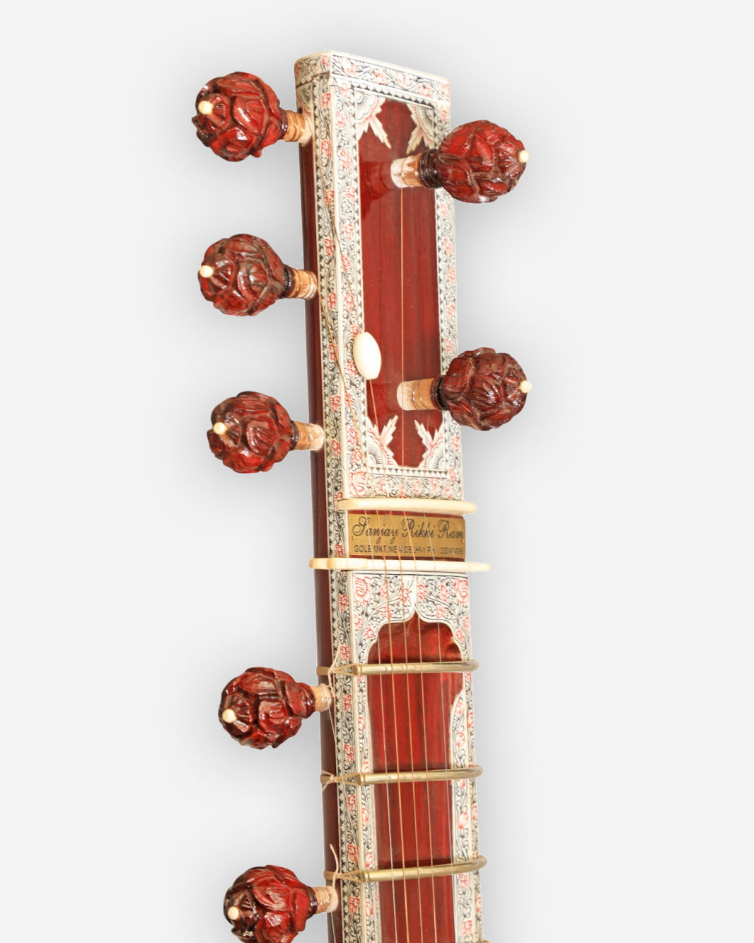 Handcrafted Professional Mini Sitar - by Sanjay Rikhiram Sharma